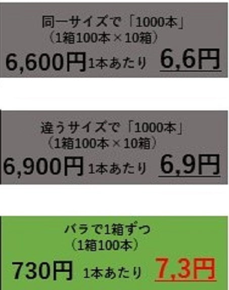 KNディスポ鍼 輝 タブ付 100本 KN-145