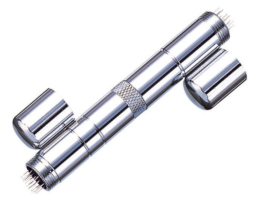 集毛針 強弱両用 クローム　KN-404